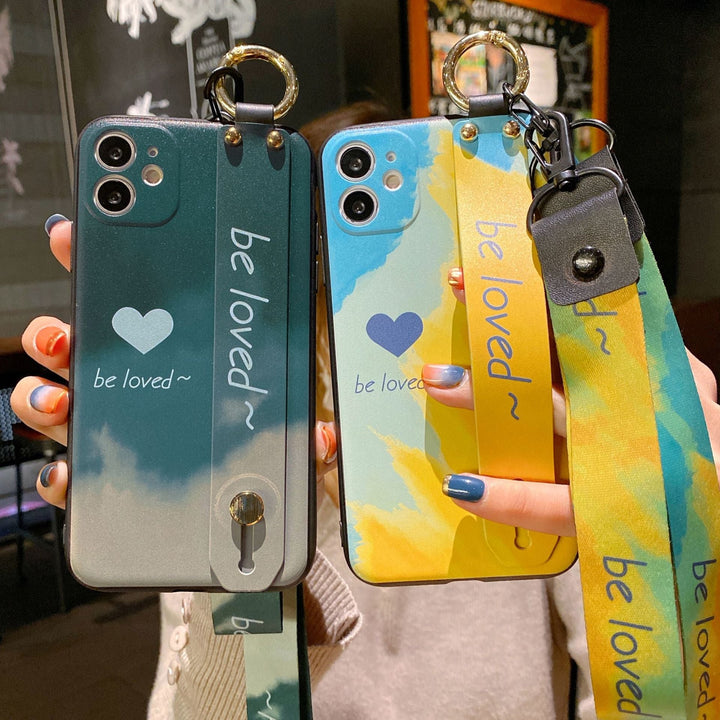 Wristband Phone Case Watercolor Phone Case - Stylish Protection for Your Device